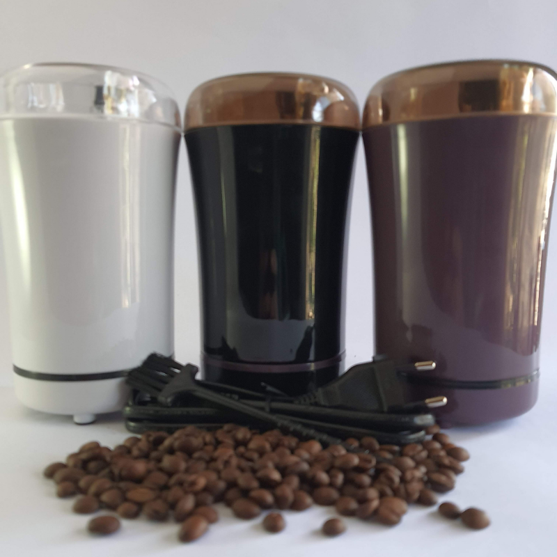 Molinillo de café eléctrico (moledor) + 250gr Café especialidad Superior.  Hoja de acero inoxidable, rápido para granos de café / especias / hierbas,  nueces, granos. – caferioTienda