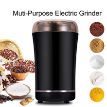 Cargar imagen en el visor de la galería, Molinillo de café eléctrico. Hoja de acero inoxidable, Moledor rápido para granos de café / especias / hierbas, nueces
