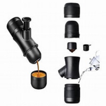 Cargar imagen en el visor de la galería, Cafetera Portatil,Mini Cafetera de Café Molido o Capsulas Portátil, Máquina de Café Espresso Cafetera Manual,para Acampar Senderismo
