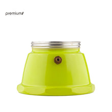 Cargar imagen en el visor de la galería, Cafetera Italiana o Moka nuevo diseño de cerámica estufa sostenible 3/6 tazas
