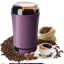 Cargar imagen en el visor de la galería, Molinillo de café eléctrico. Hoja de acero inoxidable, Moledor rápido para granos de café / especias / hierbas, nueces
